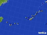 沖縄地方のアメダス実況(風向・風速)(2017年02月09日)