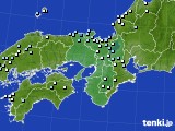 2017年02月10日の近畿地方のアメダス(降水量)