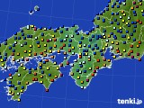 2017年02月10日の近畿地方のアメダス(日照時間)