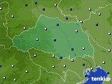 埼玉県のアメダス実況(風向・風速)(2017年02月10日)