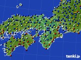 2017年02月11日の近畿地方のアメダス(日照時間)