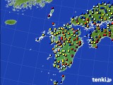 九州地方のアメダス実況(日照時間)(2017年02月11日)