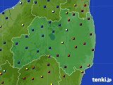 福島県のアメダス実況(日照時間)(2017年02月11日)