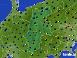 長野県のアメダス実況(日照時間)(2017年02月11日)