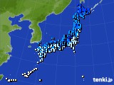 アメダス実況(気温)(2017年02月11日)