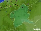 群馬県のアメダス実況(積雪深)(2017年02月12日)