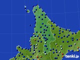 道北のアメダス実況(日照時間)(2017年02月12日)