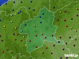 群馬県のアメダス実況(日照時間)(2017年02月12日)