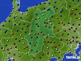 長野県のアメダス実況(日照時間)(2017年02月12日)