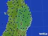 岩手県のアメダス実況(日照時間)(2017年02月12日)