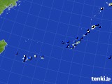 沖縄地方のアメダス実況(風向・風速)(2017年02月12日)