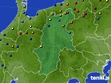 2017年02月13日の長野県のアメダス(積雪深)