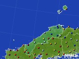 島根県のアメダス実況(日照時間)(2017年02月13日)