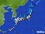 アメダス実況(気温)(2017年02月13日)