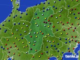 長野県のアメダス実況(日照時間)(2017年02月14日)