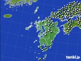 九州地方のアメダス実況(降水量)(2017年02月20日)