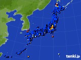 アメダス実況(日照時間)(2017年02月20日)