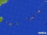 沖縄地方のアメダス実況(風向・風速)(2017年02月20日)