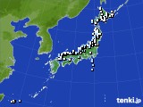 アメダス実況(降水量)(2017年02月23日)