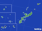 沖縄県のアメダス実況(降水量)(2017年02月23日)