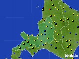 道央のアメダス実況(積雪深)(2017年02月23日)