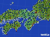 近畿地方のアメダス実況(日照時間)(2017年02月23日)