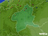 群馬県のアメダス実況(積雪深)(2017年02月24日)