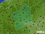 群馬県のアメダス実況(日照時間)(2017年02月25日)