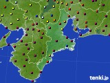 三重県のアメダス実況(日照時間)(2017年02月25日)