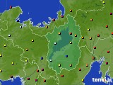 滋賀県のアメダス実況(日照時間)(2017年02月25日)