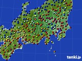 関東・甲信地方のアメダス実況(日照時間)(2017年02月26日)