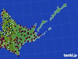 2017年02月27日の道東のアメダス(日照時間)