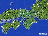 近畿地方のアメダス実況(風向・風速)(2017年02月27日)