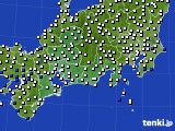 東海地方のアメダス実況(風向・風速)(2017年03月02日)