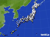 2017年03月02日のアメダス(風向・風速)