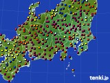 関東・甲信地方のアメダス実況(日照時間)(2017年03月03日)