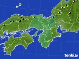 近畿地方のアメダス実況(積雪深)(2017年03月04日)