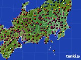 関東・甲信地方のアメダス実況(日照時間)(2017年03月04日)