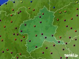 群馬県のアメダス実況(日照時間)(2017年03月04日)