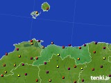 鳥取県のアメダス実況(日照時間)(2017年03月04日)