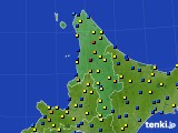 道北のアメダス実況(積雪深)(2017年03月06日)