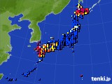 2017年03月06日のアメダス(日照時間)