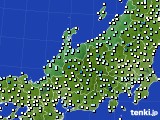 北陸地方のアメダス実況(気温)(2017年03月06日)