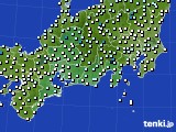 東海地方のアメダス実況(気温)(2017年03月06日)