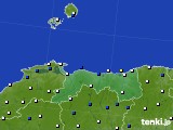 鳥取県のアメダス実況(風向・風速)(2017年03月06日)