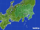 関東・甲信地方のアメダス実況(降水量)(2017年03月07日)
