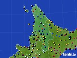 道北のアメダス実況(日照時間)(2017年03月08日)