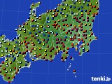 関東・甲信地方のアメダス実況(日照時間)(2017年03月10日)