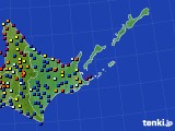 道東のアメダス実況(日照時間)(2017年03月10日)