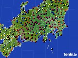 関東・甲信地方のアメダス実況(日照時間)(2017年03月11日)
